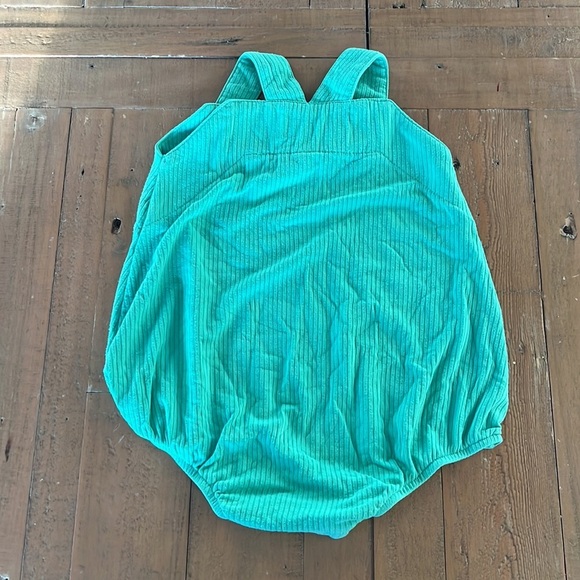 Kate quinn spring green ribbed romper - Picture 6 of 6